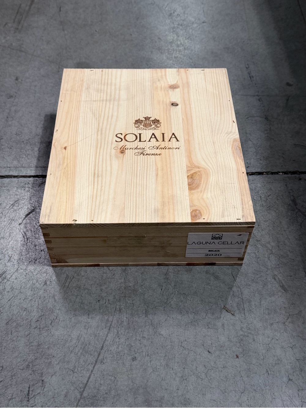 1 Random Wooden Wine Box Crate. 3 Bottle. BOX ONLY. Collectible